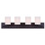 Canarm - IVL370A04ORB-O - Four Light Vanity - Hampton - Oil Rubbed Bronze