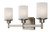 Canarm - IVL408A03BN - Three Light Vanity - Lyndi - Brushed Nickel