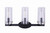 Joni Three Light Vanity (IVL759A03BK)