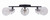 Joni Three Light Vanity (IVL759A03BK)
