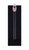 King One Light Wall Sconce (IWF1011A01BK)