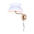 Canarm - IWF1096A01GDW - One Light Wall Sconce - Mila - Gold/Matte White