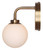Asher One Light Wall Sconce (IWF1105A01GD9)