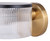 Jenner One Light Wall Sconce (IWF1143A01BKG)