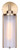 Daphne One Light Wall Sconce (IWF2097B01GD)