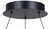 Castra LED Chandelier (LCH280A24BK)