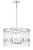 George Kovacs - P5384-613 - Four Light Convertible Semi Flush / Pendant - Charming - Polished Nickel