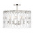 George Kovacs - P5384-613 - Four Light Convertible Semi Flush / Pendant - Charming - Polished Nickel