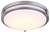 Canarm - LFM112A19BN - LED Flush Mount - Gilda - Brushed Nickel