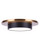 Canarm - LFM212B12BKG - LED Flush Mount - Jaxton - Matte Black And Gold