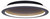 Canarm - LFM279A16BK - LED Flush Mount - Gavyn - Black