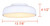 Zaria LED Flush Mount (LFM281A14WH)