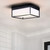 Bretton LED Flush Mount (LFM293A12BK)