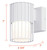 Javon LED Outdoor Lantern (LOL650WH)