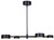Canarm - LPL315A04BK - LED Pendant - Montgomery - Matte Black