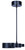 Montgomery LED Pendant (LPL315A04BK)