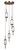 Lavene LED Pendant (LPL321A05GD)