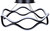 Castra LED Semi Flush Mount (LSF280A17BK)