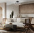 Castra LED Semi Flush Mount (LSF280A17BK)