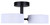 Carmynn LED Semi Flush Mount (LSF288A03BK)