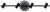 Canarm - LT314A04BK - Four Light Track/Wall Light - Denver - Black