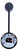 Vanya LED Wall Sconce (LWF313A01BK)