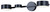 Canarm - LWF315A03BK - LED Wall Sconce - Montgomery - Black