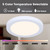 Led Round One Light Flush Mount (SMD712WH)