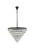 Elegant Lighting - 1060D36BK - 29 Light Chandelier - Josephine - Black and Clear