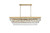Elegant Lighting - 1060G48SG - 17 Light Chandelier - Josephine - Satin Gold and Clear