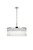 Elegant Lighting - 1070D24C - Six Light Chandelier - Harlow - Chrome and Clear