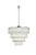 Elegant Lighting - 1070G40C - 28 Light Chandelier - Harlow - Chrome and Clear