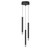 George Kovacs - P5400-691-L - LED Pendant - Wand - Brushed Nickel and Coal Highlights
