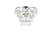 Elegant Lighting - 1101F16C - Three Light Flush Mount - Ella - Chrome