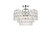 Elegant Lighting - 1103F18C - Five Light Flush Mount - Mila - chrome