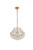 Elegant Lighting - 1106D16BR - Three Light Pendant - Savannah - Brass