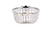Elegant Lighting - 1109F13C - Three Light Flush Mount - Cora - chrome