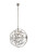 Elegant Lighting - 1130D20PN/RC - Five Light Pendant - Geneva - Polished nickel
