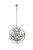 Elegant Lighting - 1130D20PN-SS/RC - Five Light Pendant - Geneva - Polished nickel