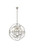 Elegant Lighting - 1130D25PN/RC - Six Light Chandelier - Geneva - Polished nickel