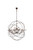 Elegant Lighting - 1130G43DB/RC - 18 Light Chandelier - Geneva - Dark Bronze