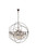 Elegant Lighting - 1130G43RI-GT/RC - 18 Light Chandelier - Geneva - Rustic Intent