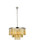 Elegant Lighting - 1201D26PN-GT/RC - Nine Light Chandelier - Sydney - Polished nickel