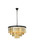 Elegant Lighting - 1201D32MB-GT/RC - 17 Light Chandelier - Sydney - Matte Black