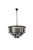 Elegant Lighting - 1201D32MB-SS/RC - 17 Light Chandelier - Sydney - Matte Black