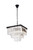 Elegant Lighting - 1201S22MB/RC - 13 Light Chandelier - Sydney - Matte black