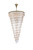 Elegant Lighting - 1201SR48SG/RC - 58 Light Chandelier - Sydney - satin gold