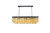 Elegant Lighting - 1202D50MB-GT/RC - 12 Light Chandelier - Sydney - Matte Black