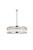Elegant Lighting - 1203G43PN/RC - Ten Light Chandelier - Chelsea - Polished nickel
