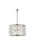 Elegant Lighting - 1204D20PN/RC - Six Light Pendant - Madison - Polished nickel